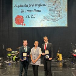 Prešovský kraj spoznal nositeľov plakety Sophista pro regione a Lux Mentium za školský rok 2024/2025