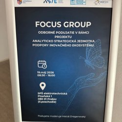 FOCUS GROUP - v rámci projektu Analyticko-strategická jednotka podpory inovačného ekosystému (ASIE)