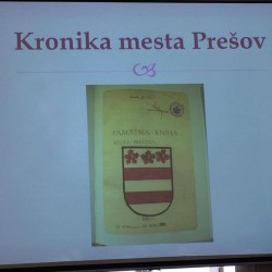 Čo ukrýva kronika Prešova?