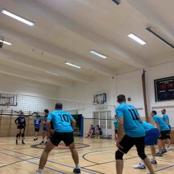 Volejbalový zápas - učitelia vs. žiaci