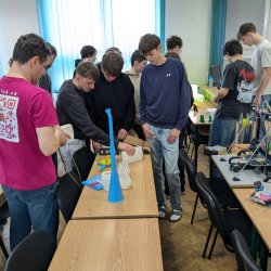 Prezentácia kreatívnej dielne FabClub na SPŠE Prešov