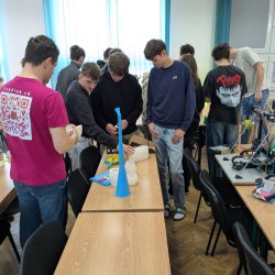 Prezentácia kreatívnej dielne FabClub na SPŠE Prešov